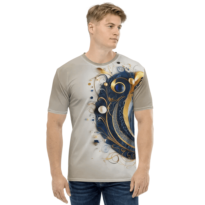 Blue Circle T shirt product image (1)