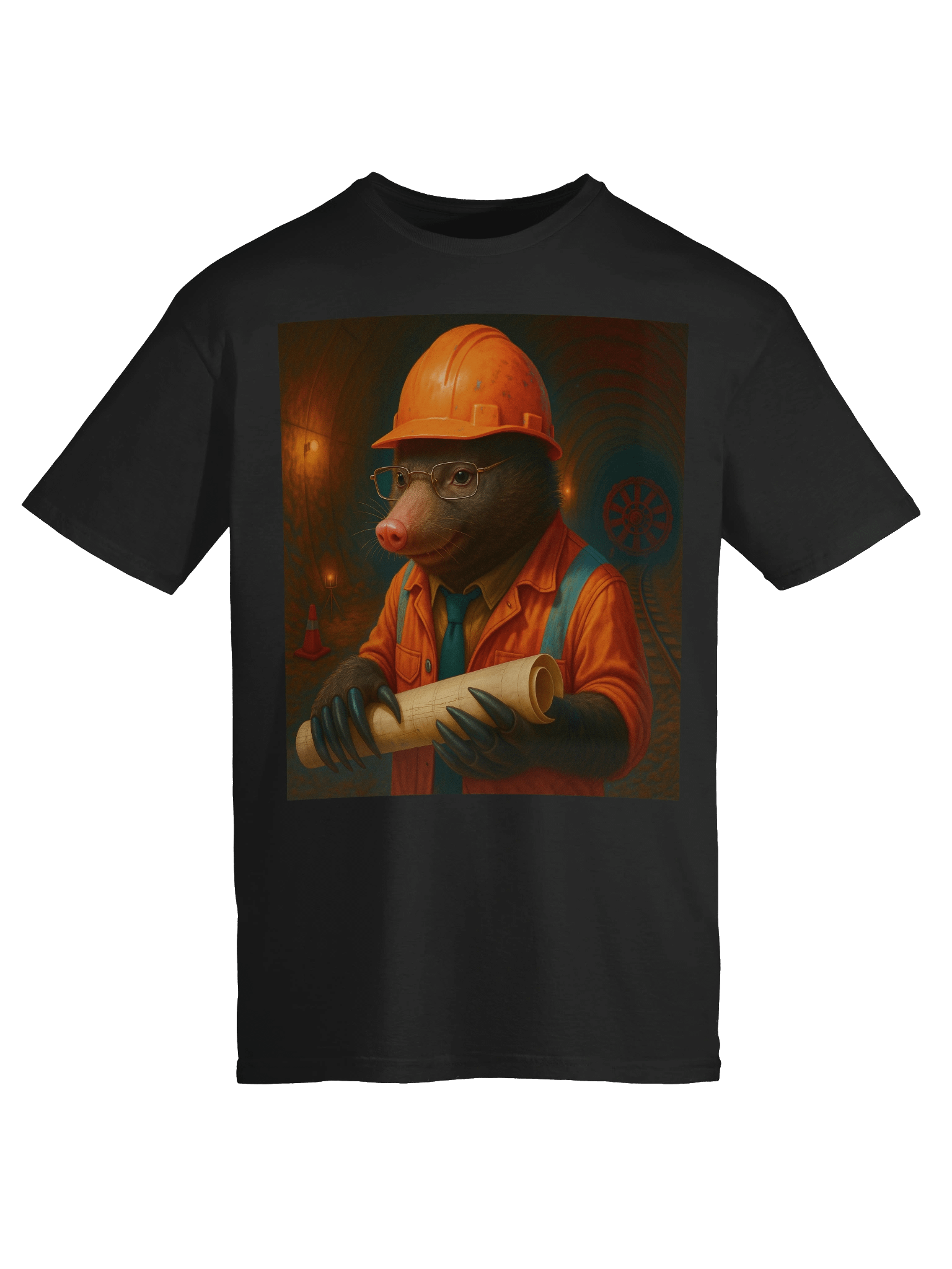 Mole Tunnel Engineer Unisex T-Shirt product image (77)