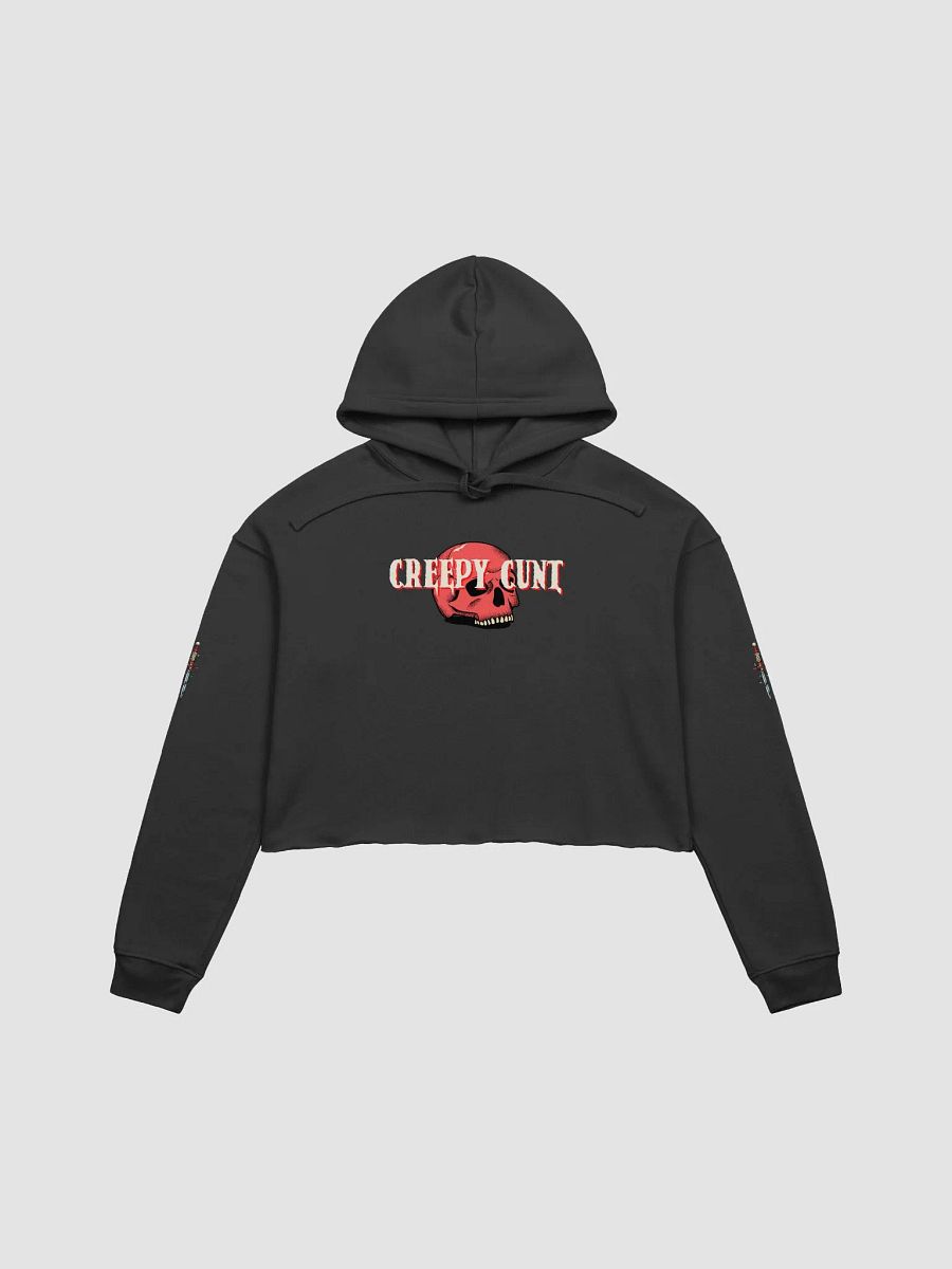 CREEPY CROPPED HOODIE product image (1)