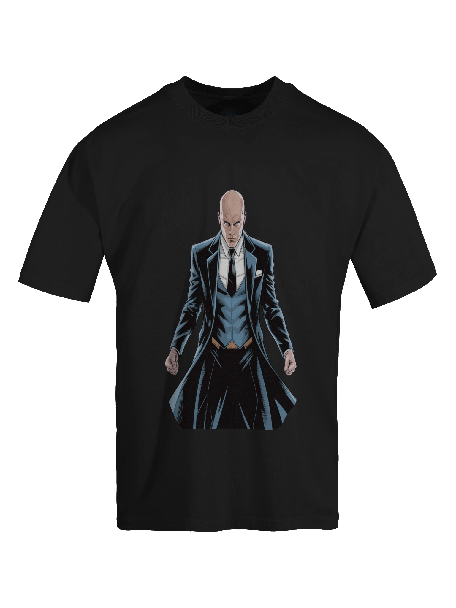 Lex Luthor's Tailored Menace – Premium Oversized Faded T-Shirt product image (1)