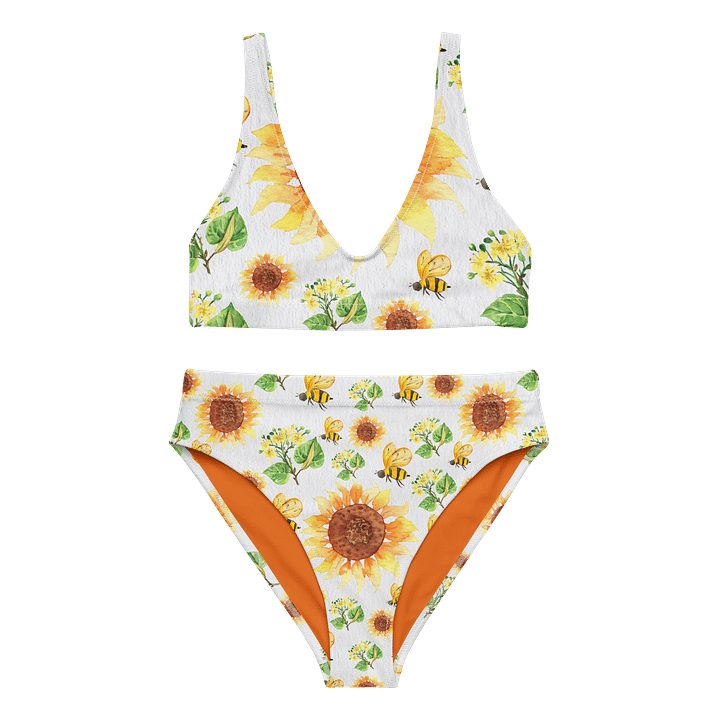 Buzzing Sunflower Delight Bikini Set product image (2)