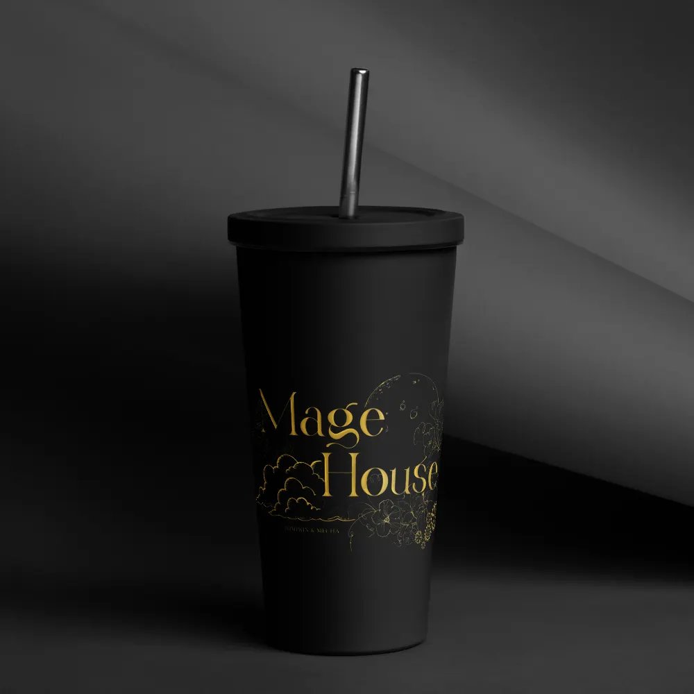 Pumpkin Mage: Goddess of the Gourds - Insulated Tumbler w/ Straw product image (11)