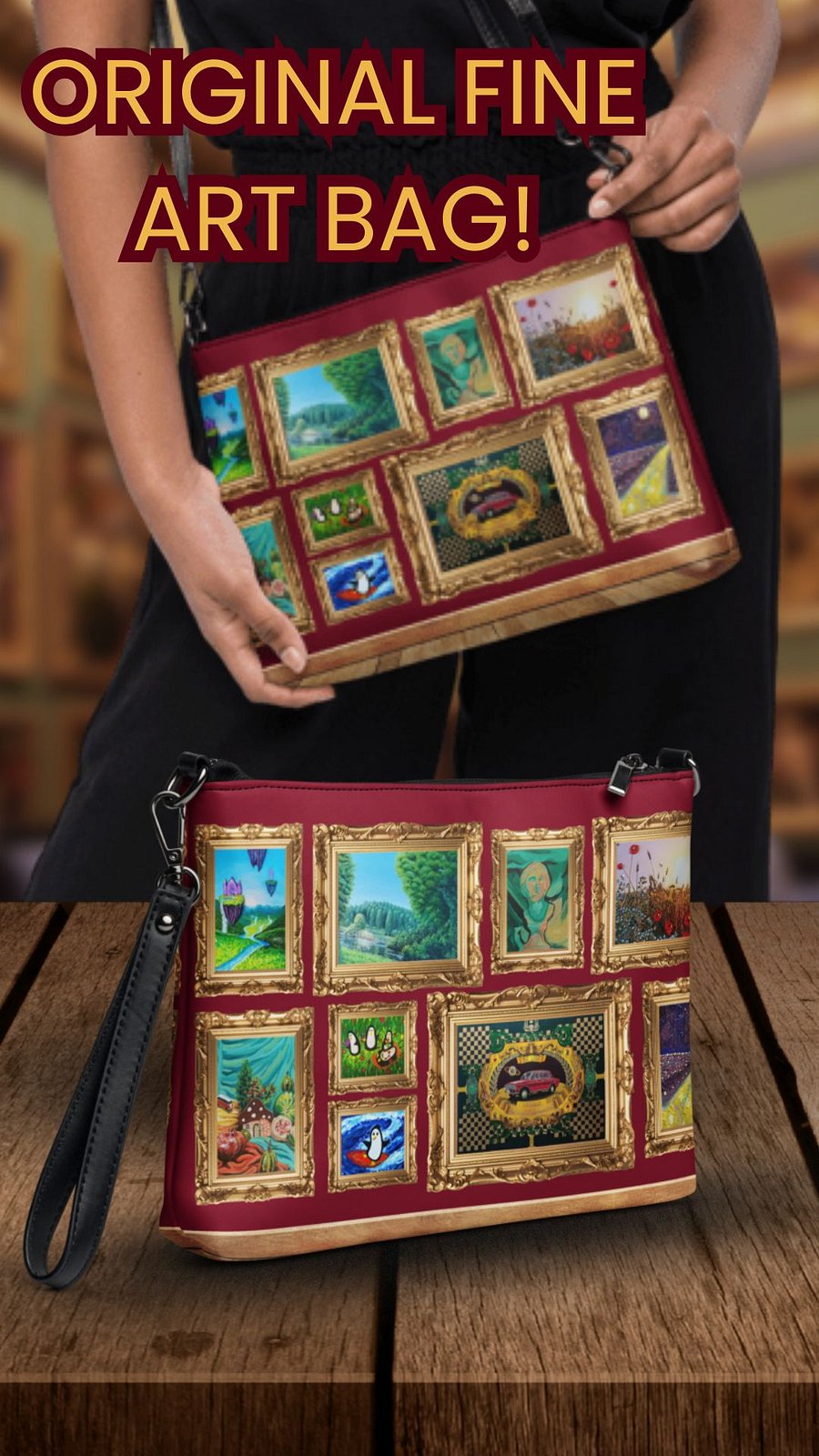 Golden Gallery Collection Crossbody Bag product image (4)