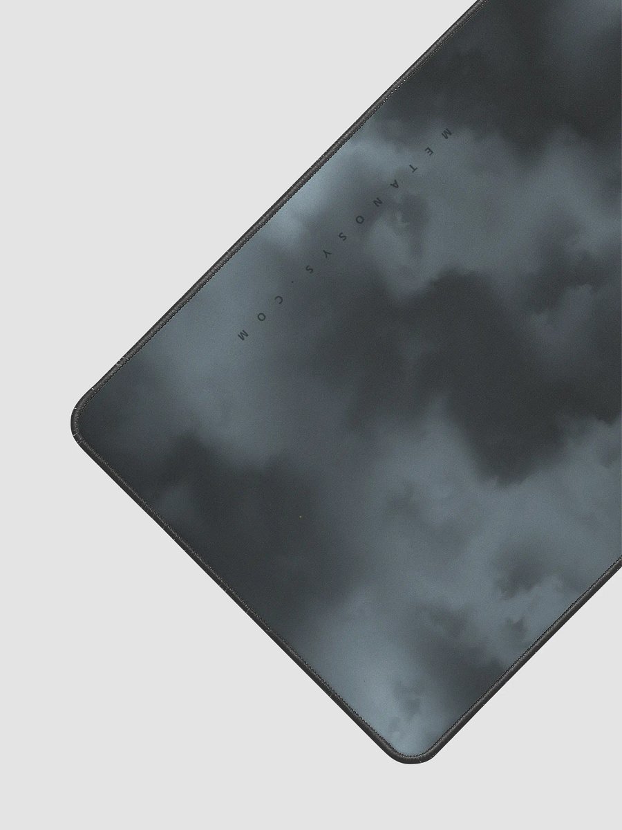 Gray Sky Desk Mat 12x22 product image (2)
