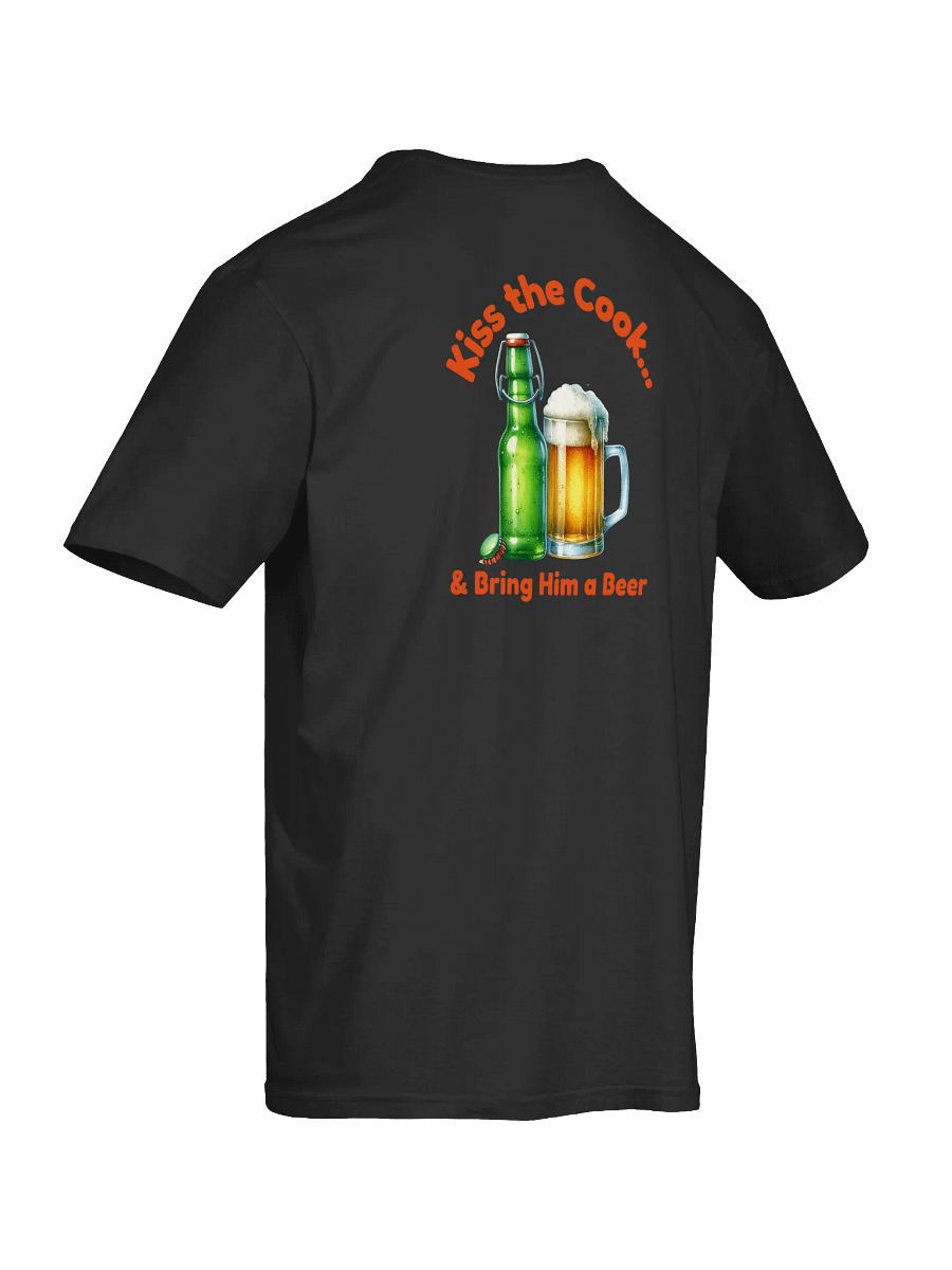 Kiss the Cook Beer Bottle T-Shirt product image (21)