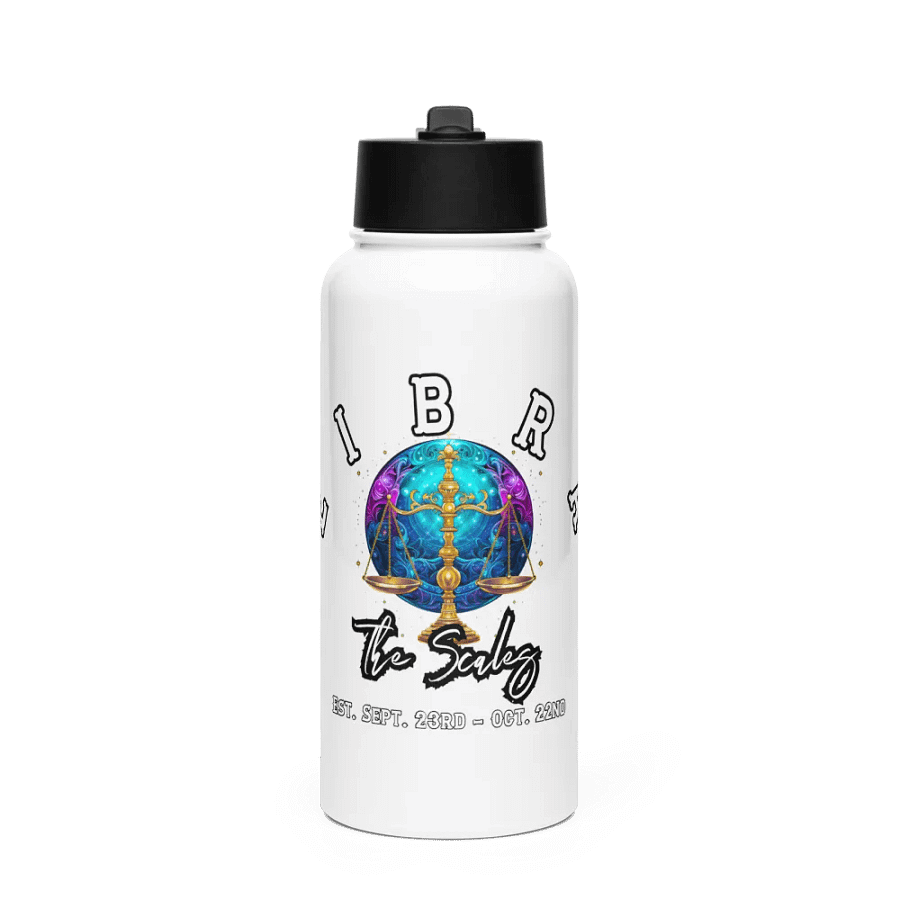 Libra - Zodiac Sports Stainless Steel Water Bottle product image (1)