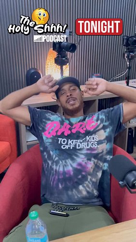 NEW IN STUDIO EPISODE TONIGHT!!!! With special guest B.Smith at 8pm est.#theholyshhhpodcast #newepisodealert