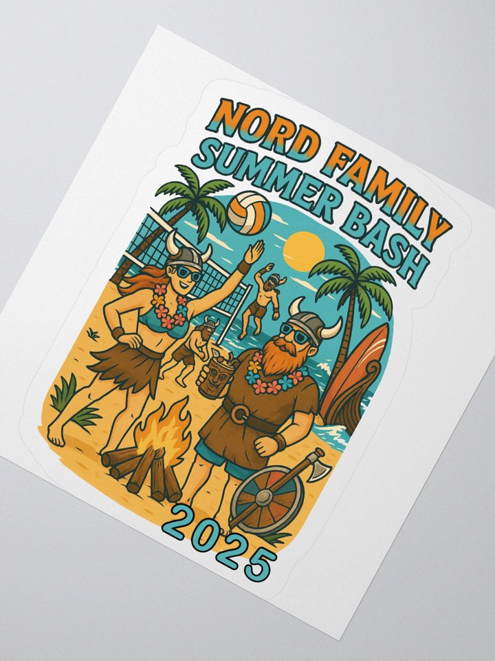 Summer Bash 2025 Sticker product image (5)