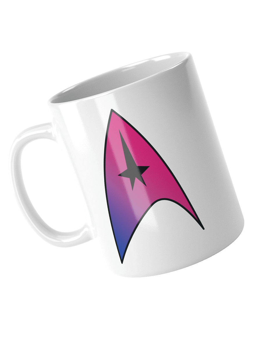 Bisexual Pride Gradient Starfleet Mug product image (3)