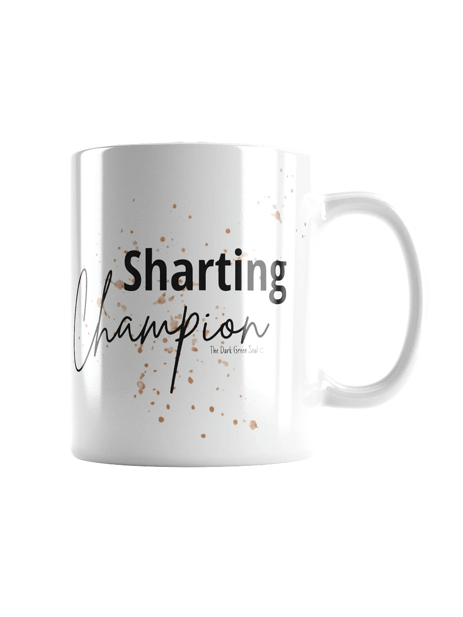 Sharting Champion Black - Mug product image (3)