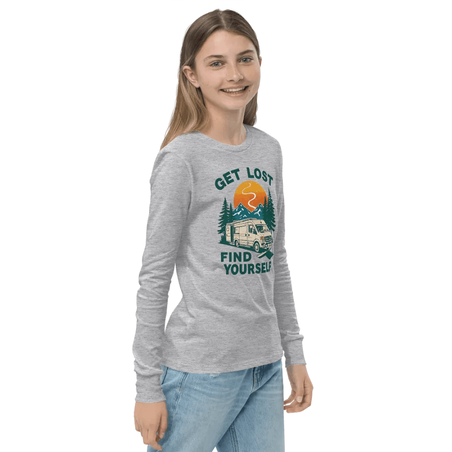 Wanderlust Adventure Kid's Long Sleeve Tee product image (23)