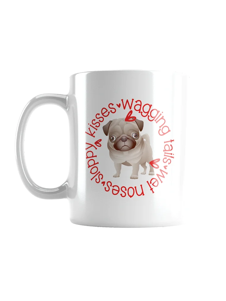Sloppy Kisses Pug Mug product image (2)