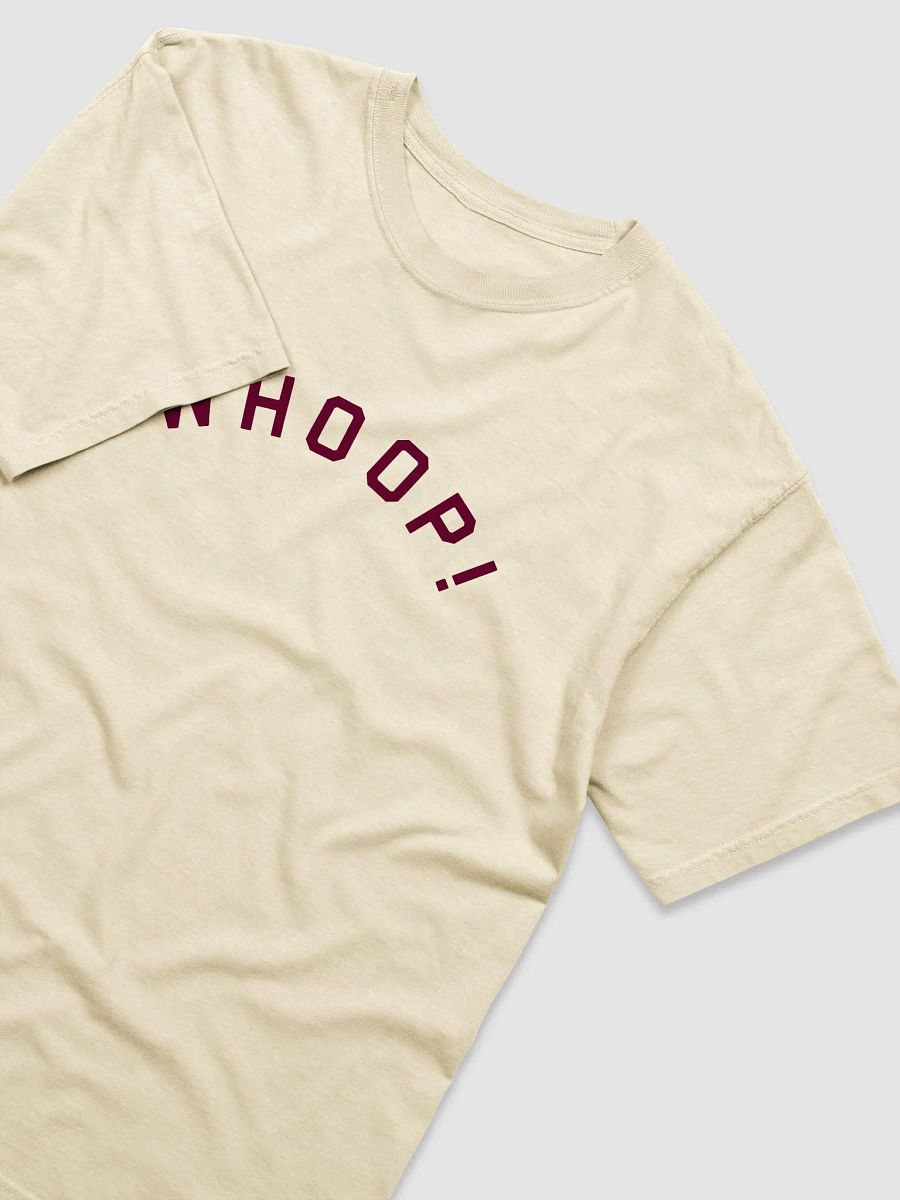 Whoop! T-Shirt on Ivory/White product image (6)