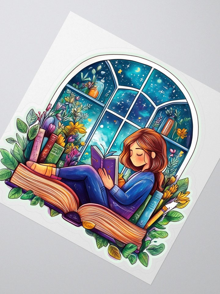 Enchanted Reading Nook Sticker product image (2)