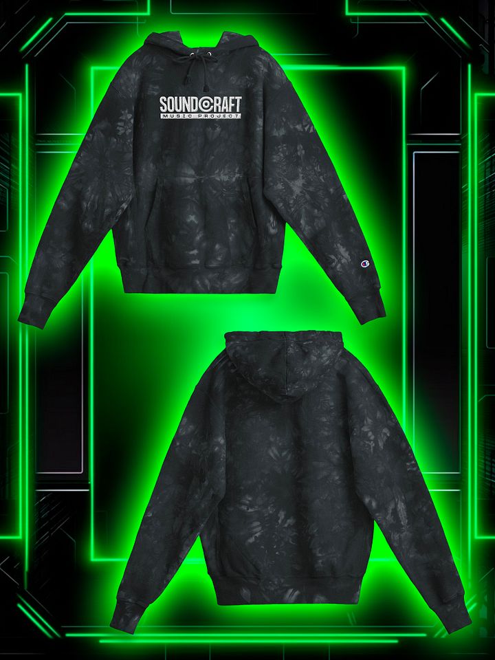 Soundcraft Embroidered Tie-Dye Hoodie by Champion product image (2)