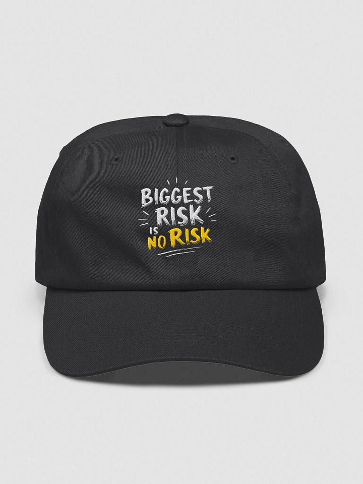 Embrace the Power of Fearless Ambition: Biggest Risk is No Risk – The Ultimate Mark Zuckerberg Inspired Hat to Ignite Your Bold Journey! product image (1)