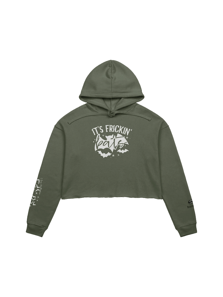 it's frickin' bats cropped hoodie product image (1)