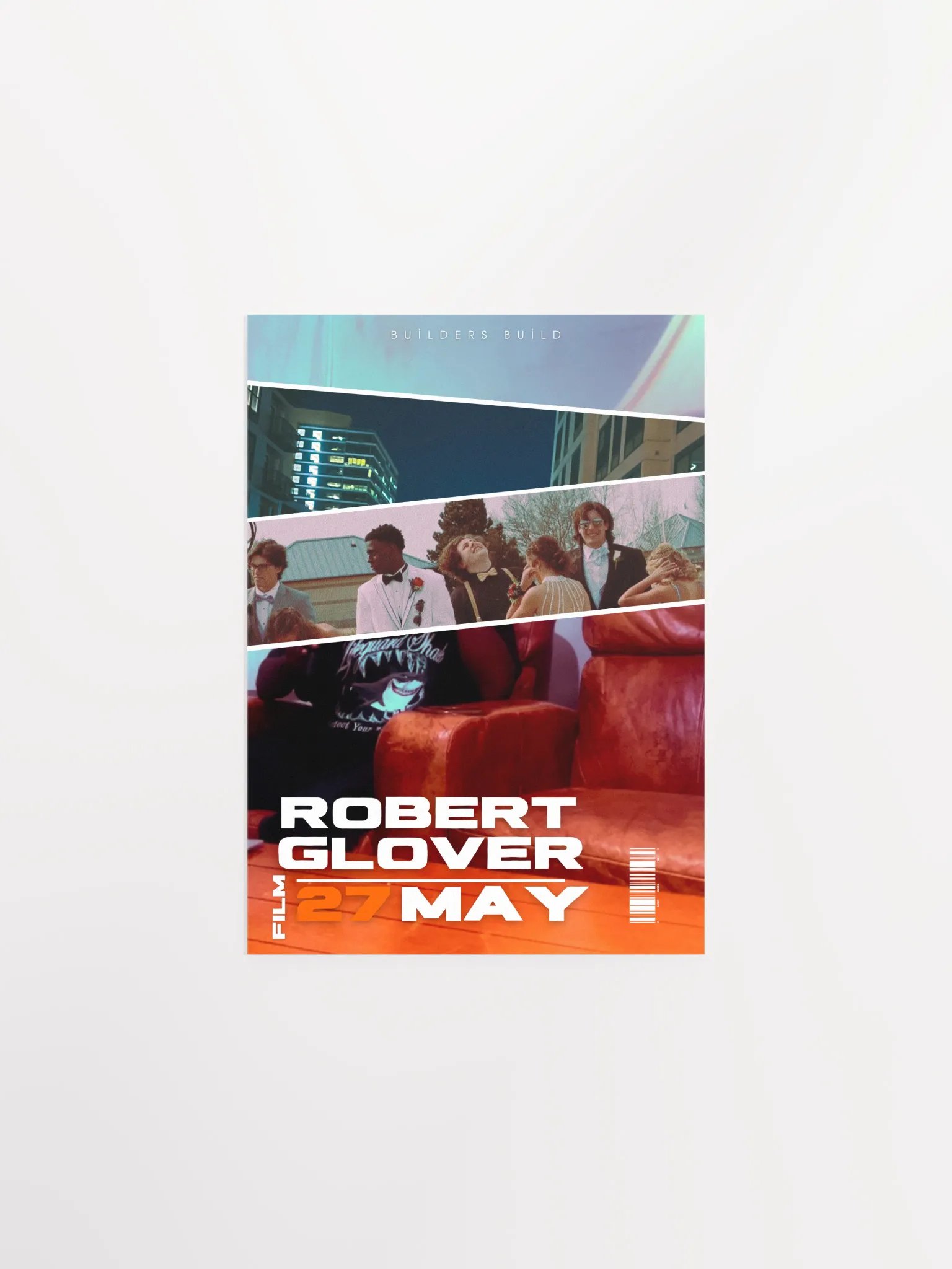 The Title Vintage Film Night Poster product image (1)