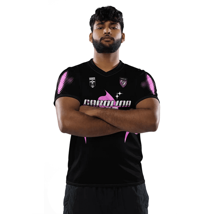 NRG Show Soccer Jersey (Black/Pink) product image (2)