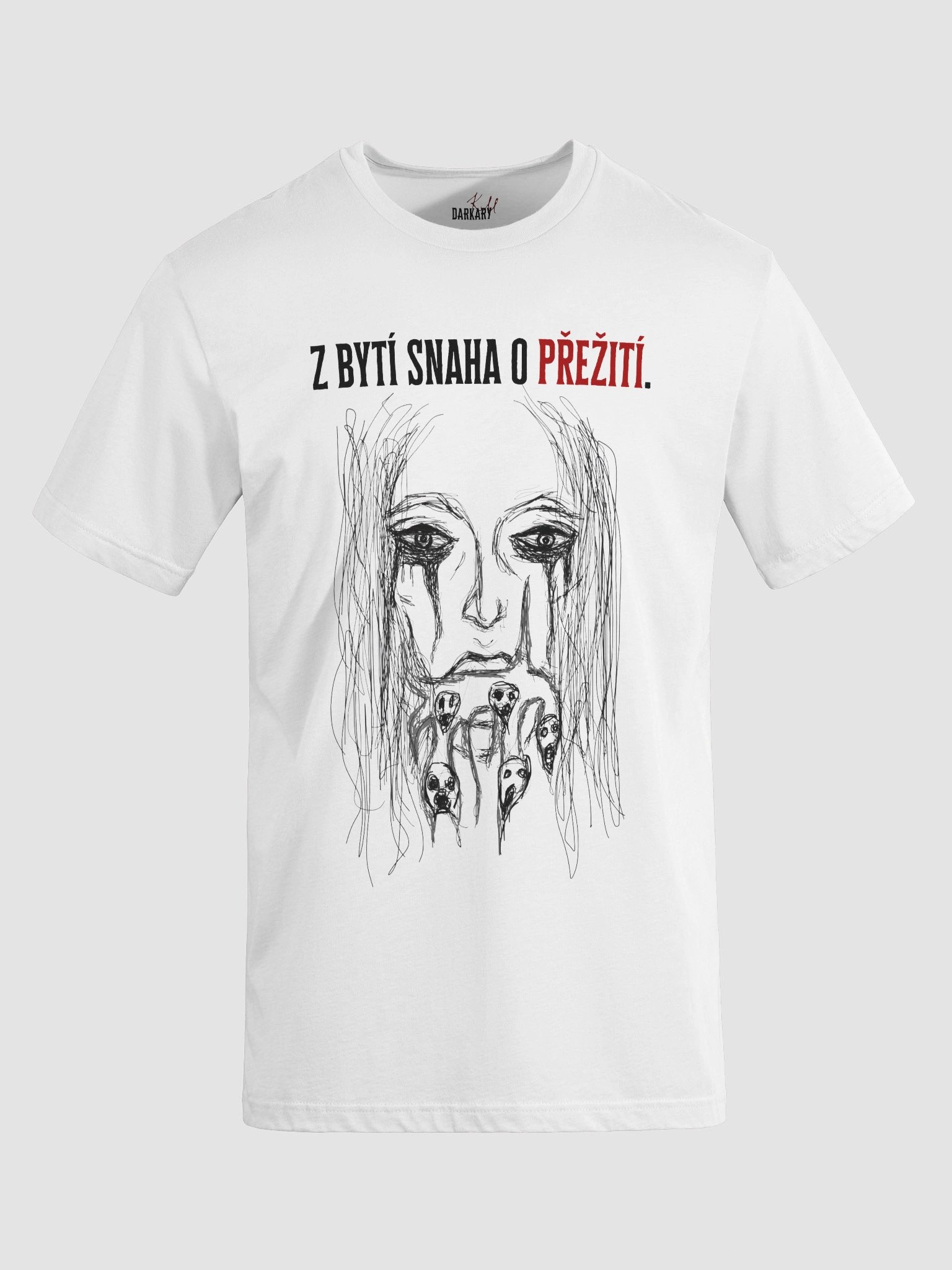 Přežít White T-shirt product image (2)