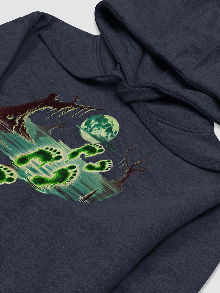 Glowing Footprints Haunted Swamp Premium Hoodie product image (13)