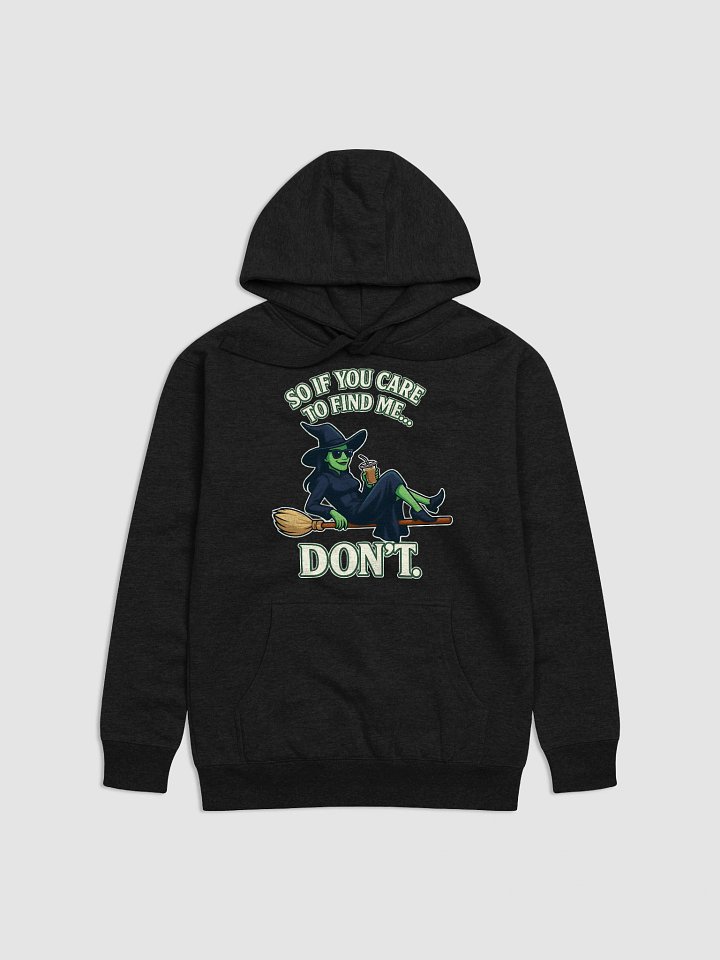 Chill Wicked Witch Vibes Hoodie – Cotton Heritage Unisex Fit – Wicked Broadway Theatre Gift product image (1)
