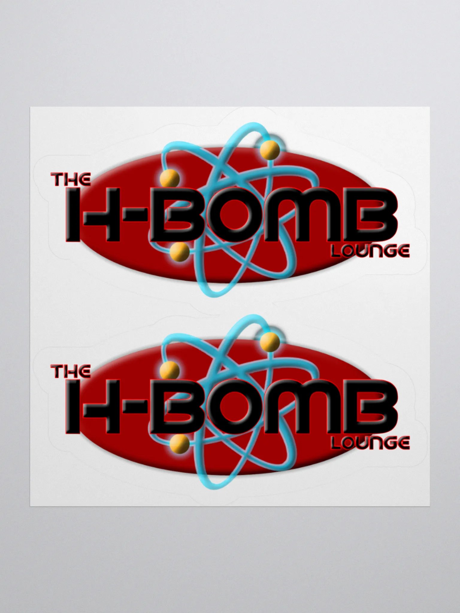 H-Bomb Lounge Stickers product image (2)