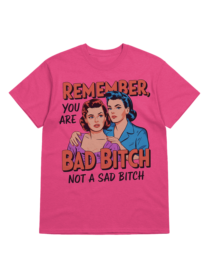 Retro "Bad Bitch" Attitude T-Shirt product image (4)