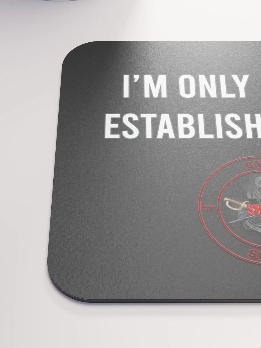 Establish My Alibi - Mouse Pad product image (3)