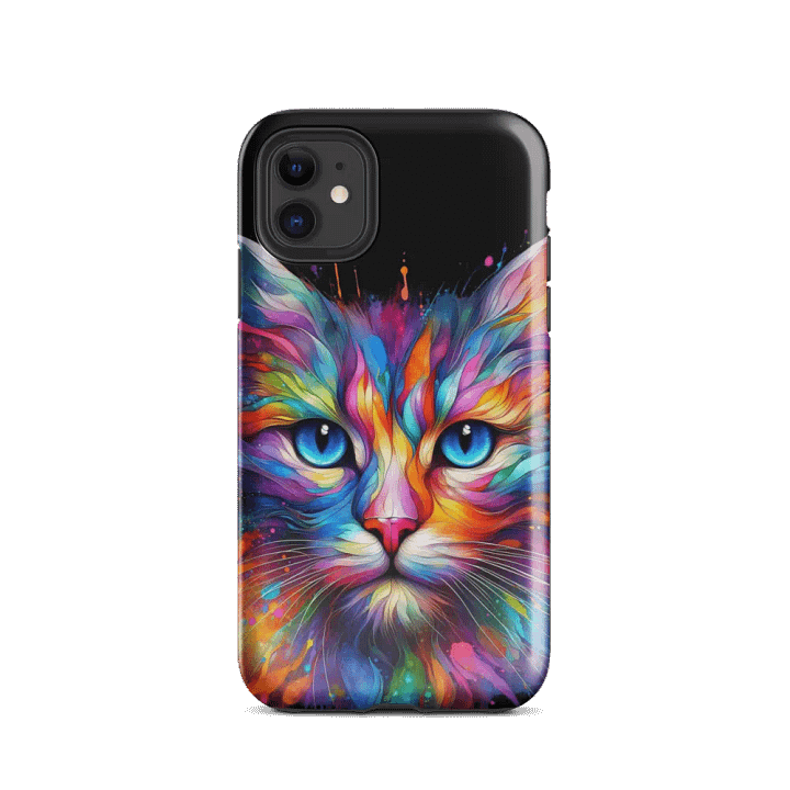 Colorful Cat's Gaze Tough iPhone® Case product image (2)