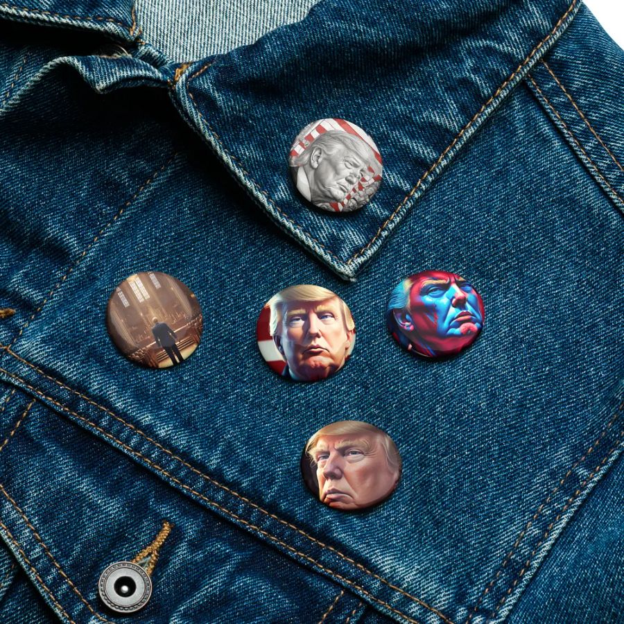 Patriotic Portrait Pin Set 1 product image (16)