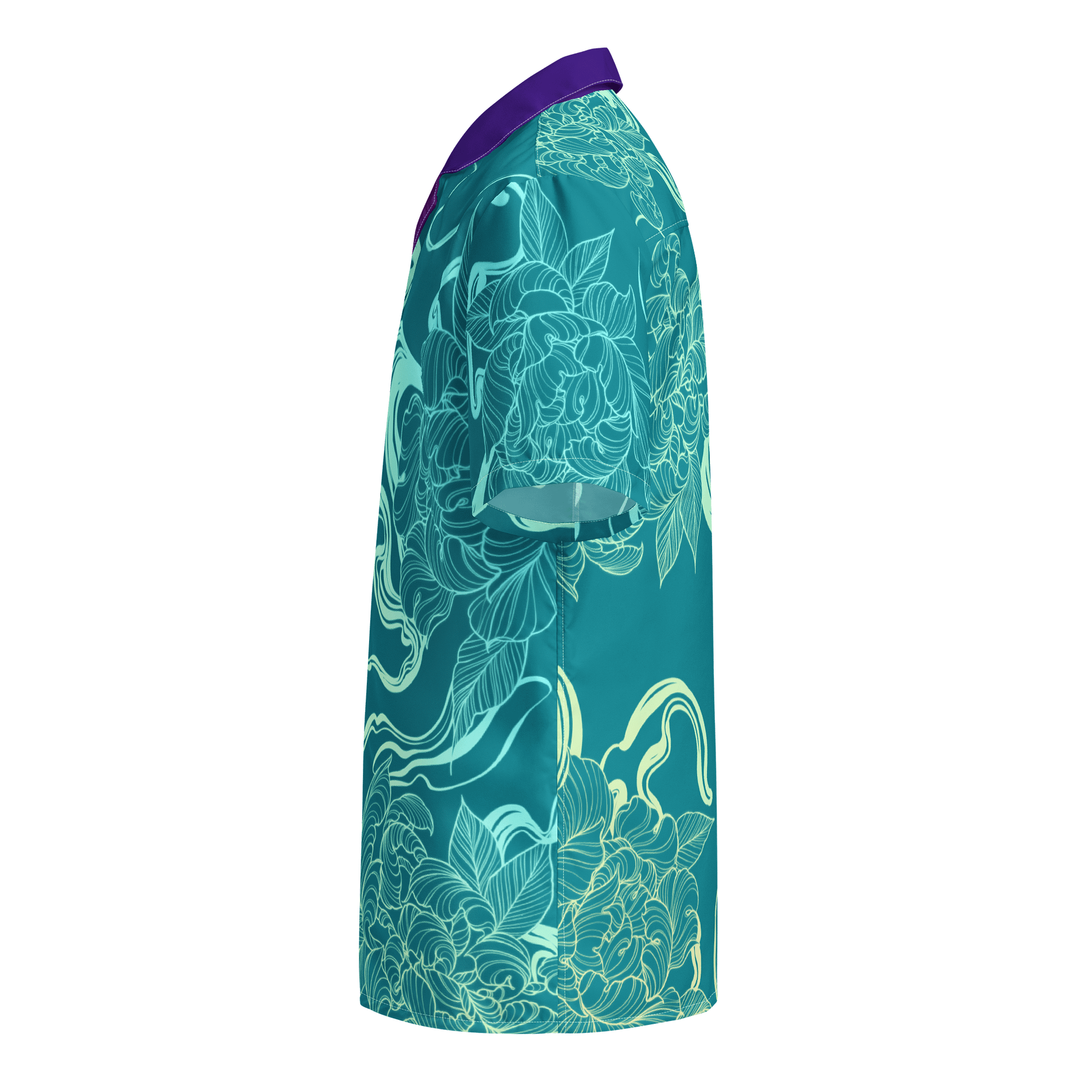 Ink Floral Hawaiian Shirt product image (3)