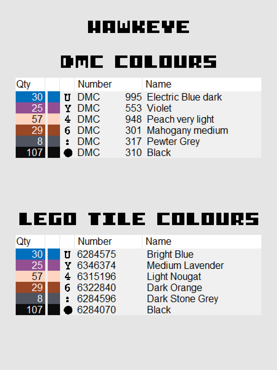 Hawkeye Pixel Art product image (4)