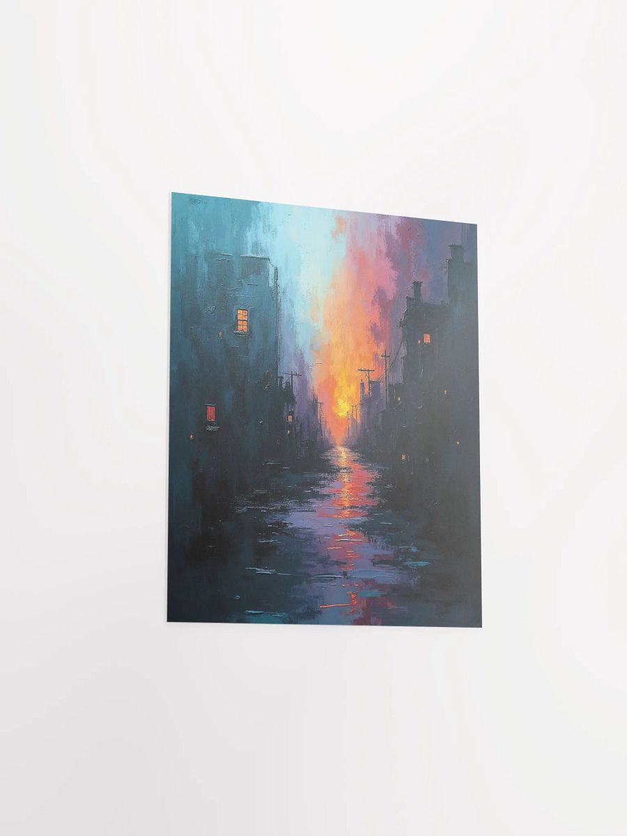 City Sunset Reflection Poster product image (29)