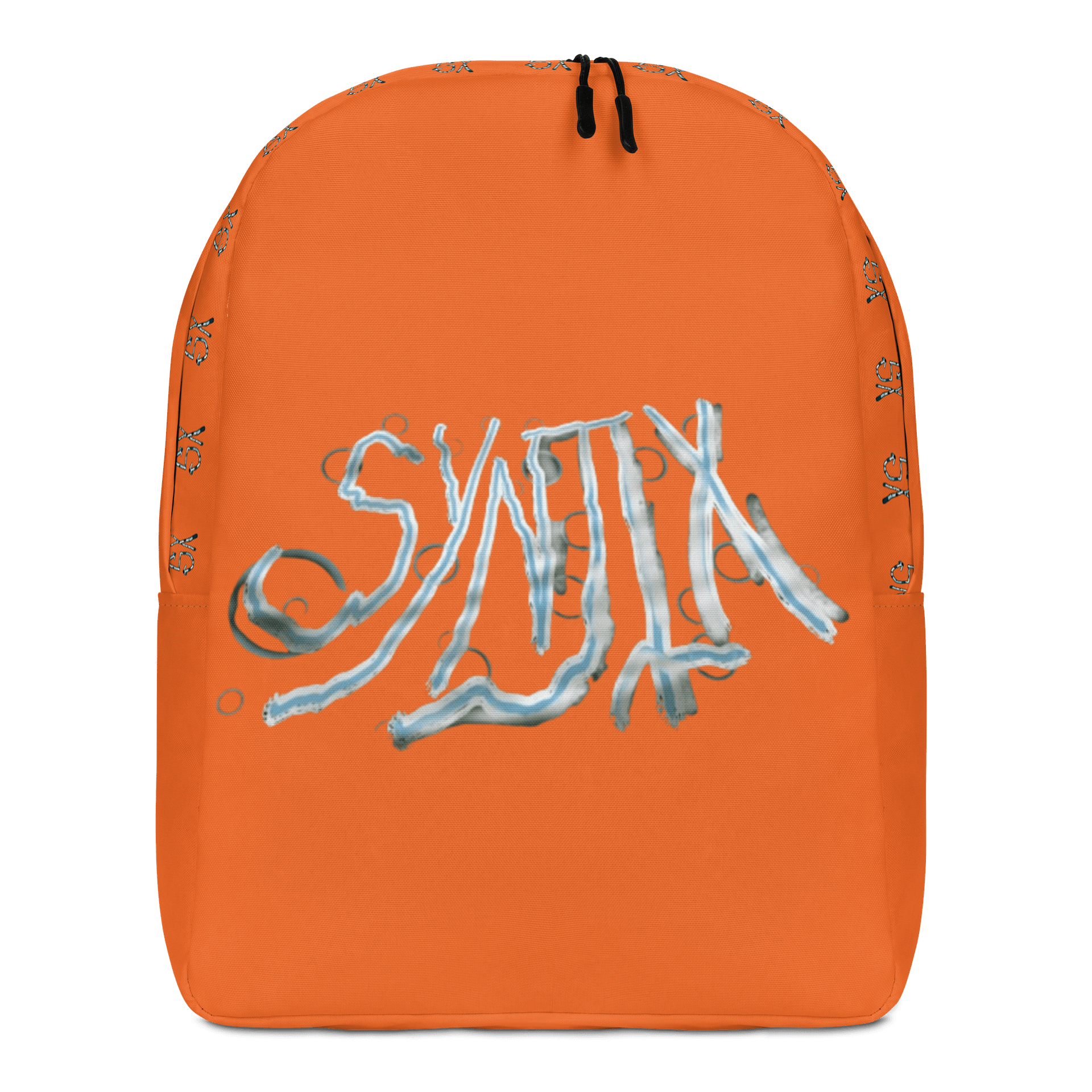 Halloween Ghost SynjiX Backpack (Orange) product image (1)