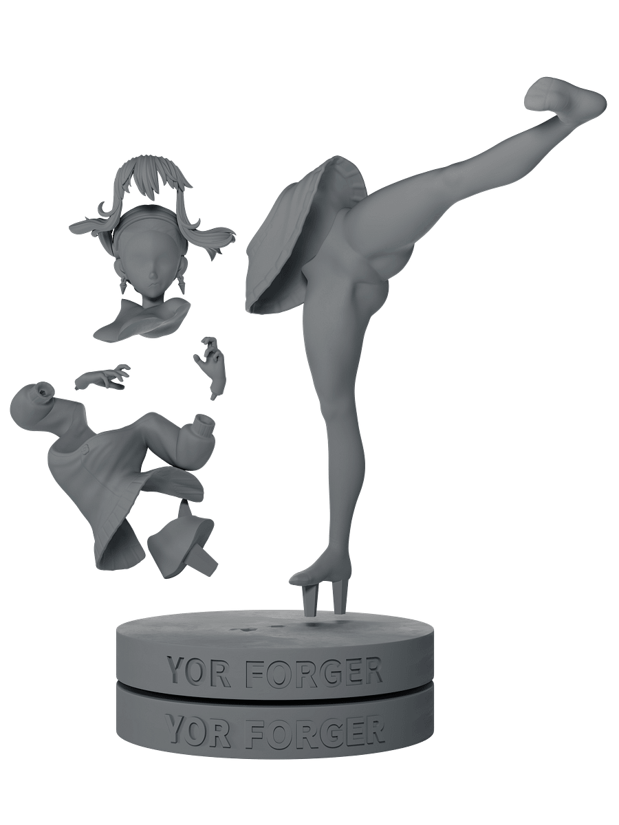 Yor Forger [Spy x Family] figure - printable .STL product image (4)