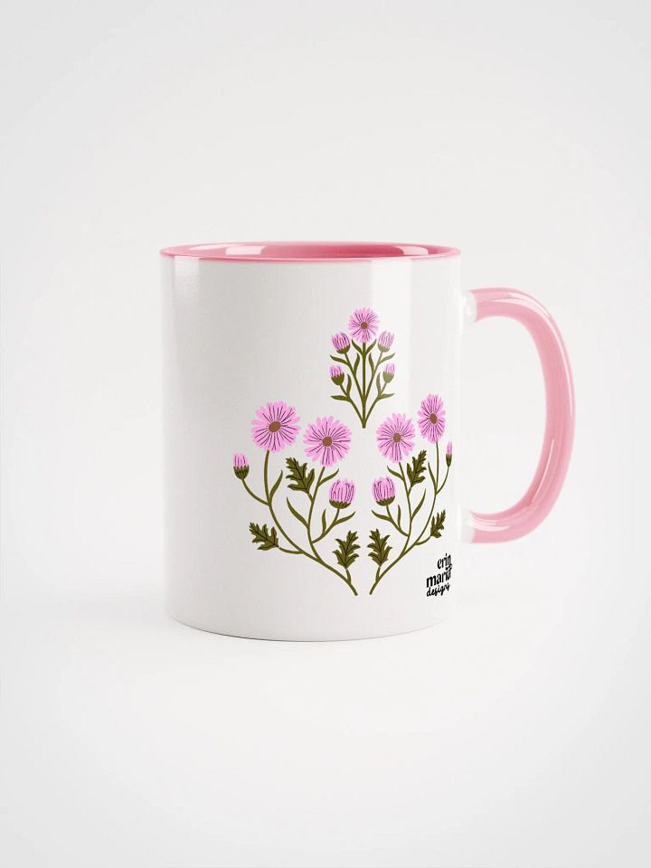 Harmony of Mums - Mug with Color Inside product image (1)