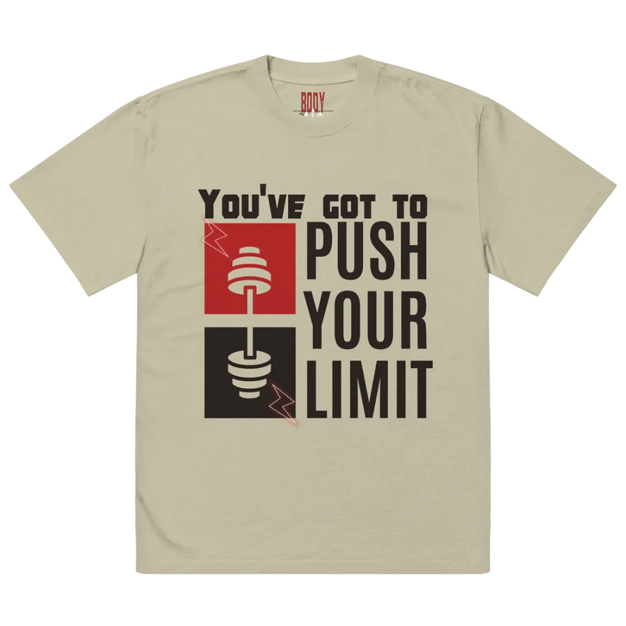 You've got to push your limit faded tee product image (3)