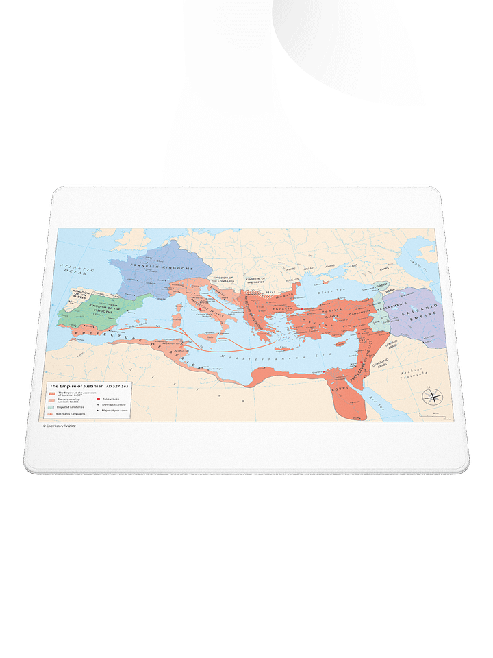 Empire of Justinian - Gaming Mouse Pad product image (1)