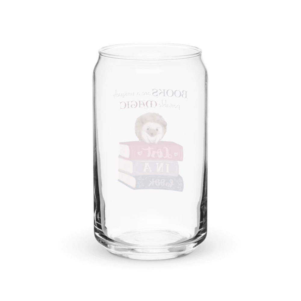 Lost in a Book Can-Shaped Glass product image (6)