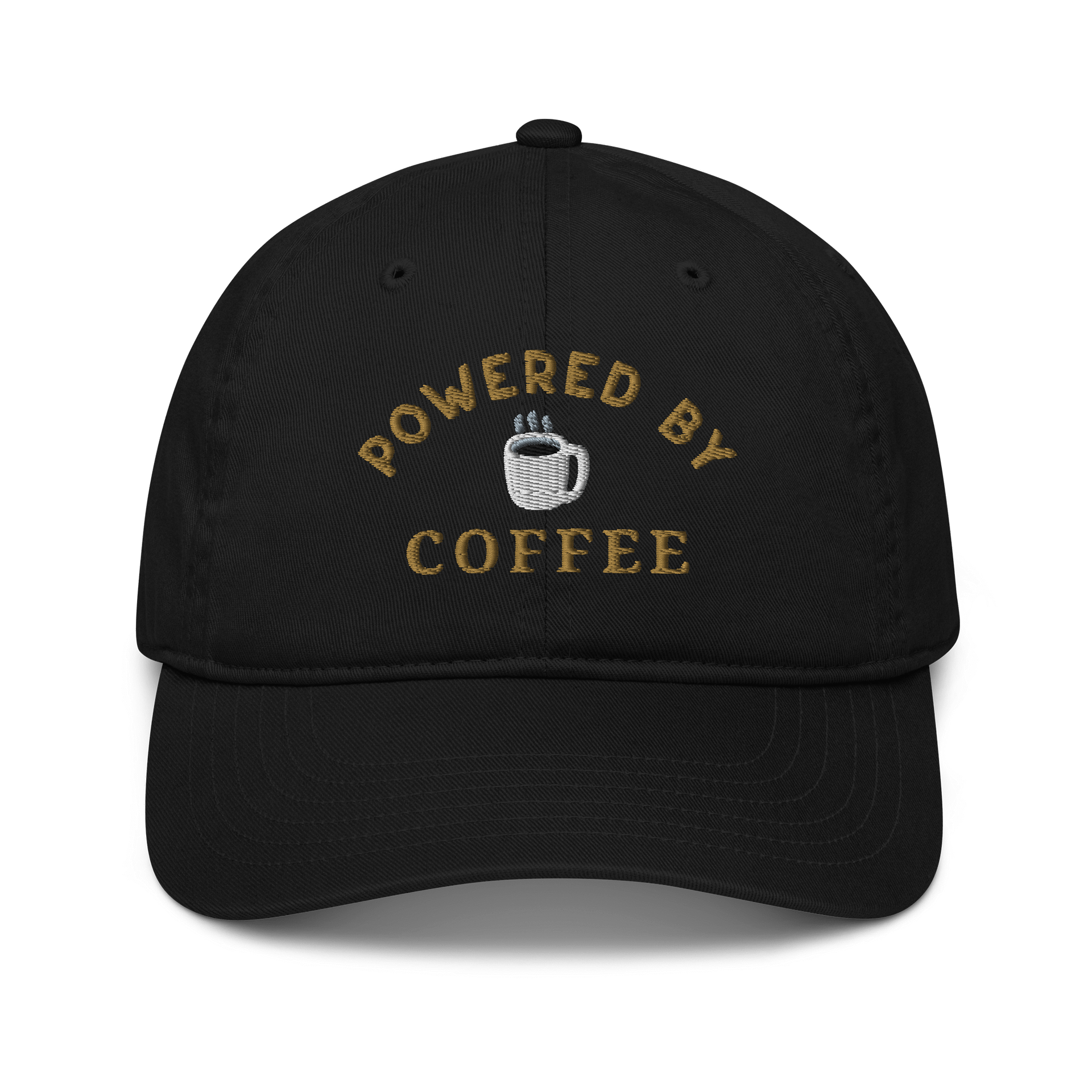 Coffee-Powered Organic Dad Hat product image (1)