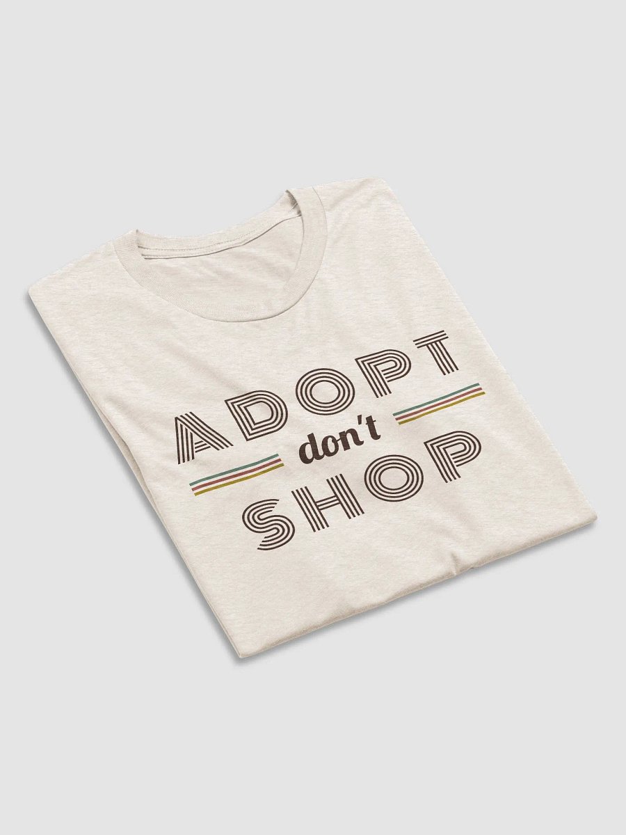 Adopt Don't Shop // Unisex Triblend product image (3)