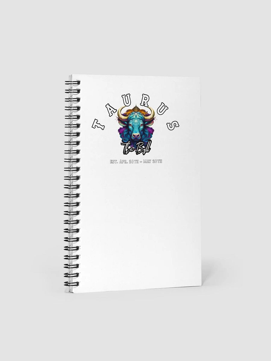 Taurus - Zodiac Notebook product image (1)