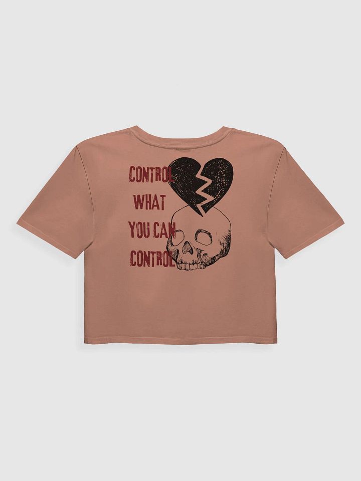 Control What You Can Control Crop Top T-Shirt - #BeFAST product image (2)