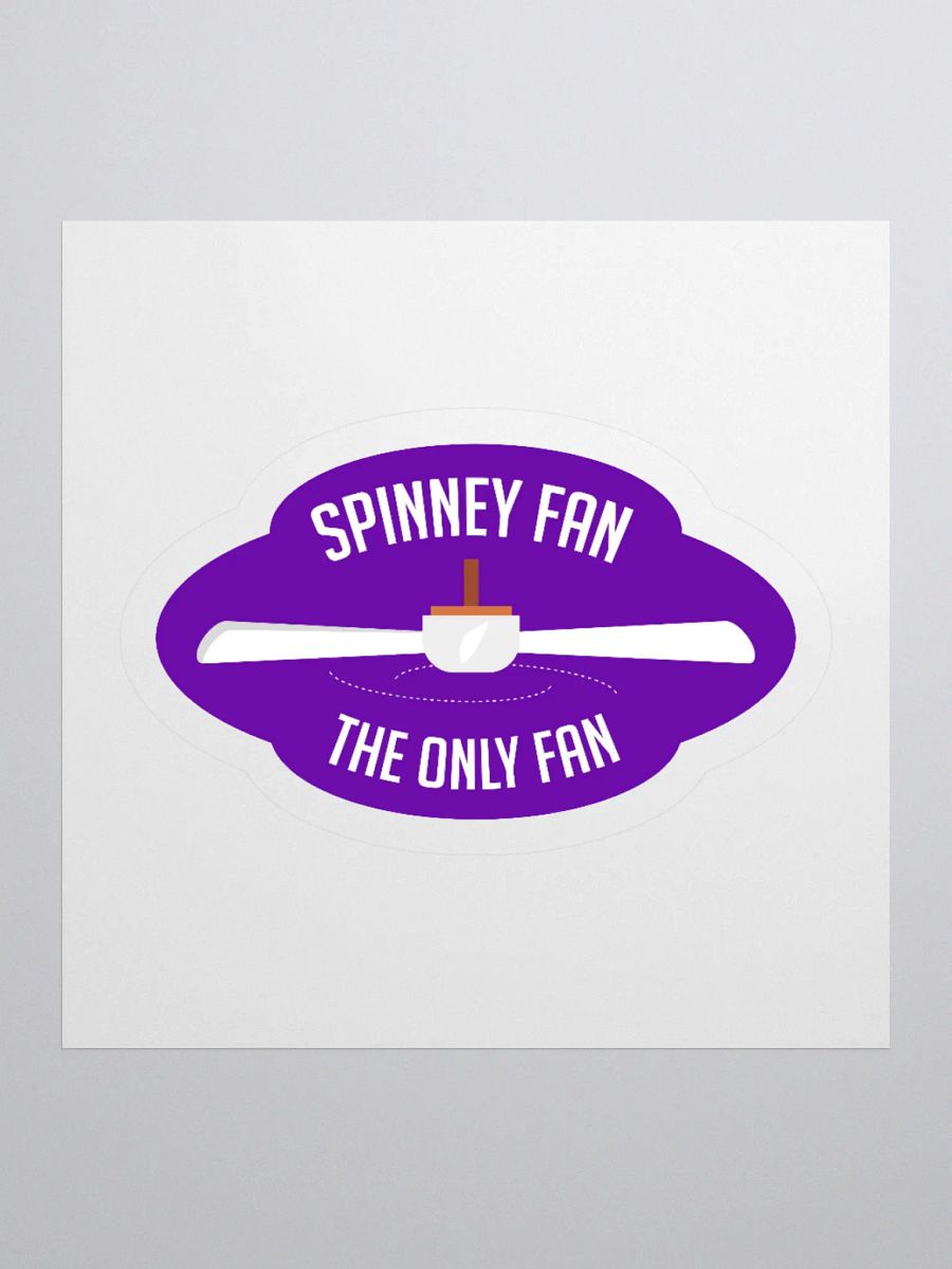 Spinney Fan ...sticker product image (2)