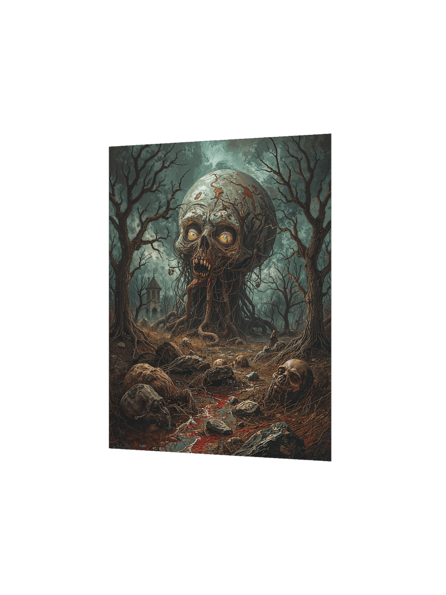 The Skull That Ate the Forest Matte Poster product image (12)