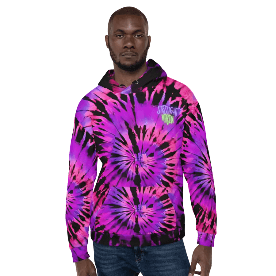 STRAIGHT VIBIN TIEDYE4 HOODIE product image (6)