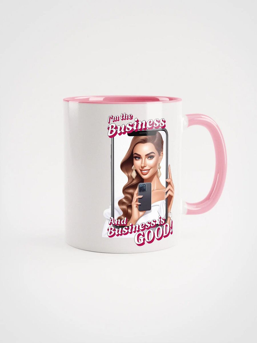 I'm The Business - Social Media Influencer - Ceramic Mug with Color Inside - v1 product image (1)