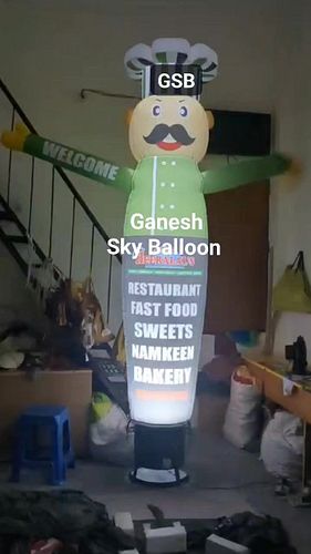 Advertising Air Dancer 
By Ganesh Sky Balloon #ganeshskyballoon #jumpingjhula #viralvideo