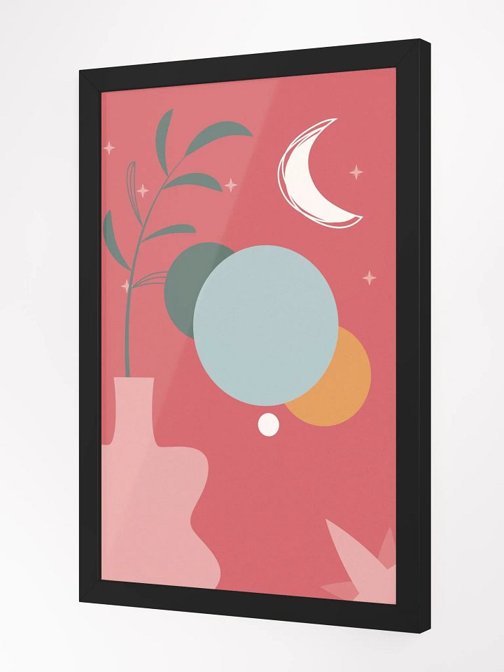 Celestial Botanical Dreams Framed Poster product image (12)